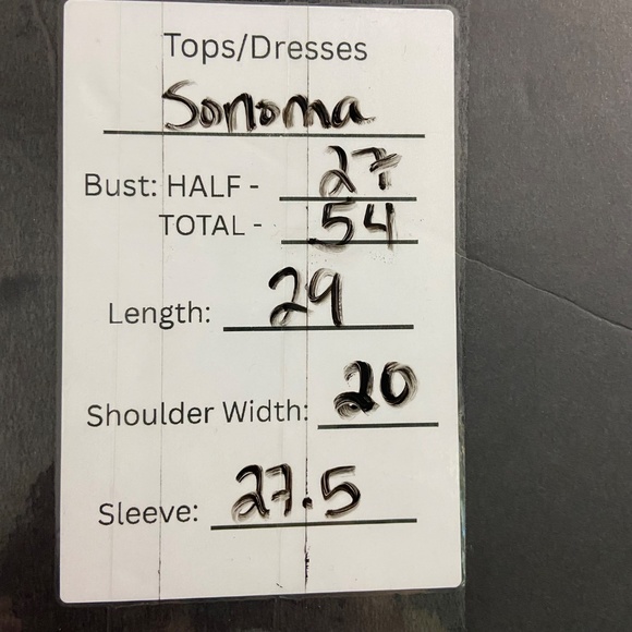 Sonoma The Super Soft Flannel Shirt XXL Orange Blue Plaid 100% Cotton NWT - Picture 8 of 8